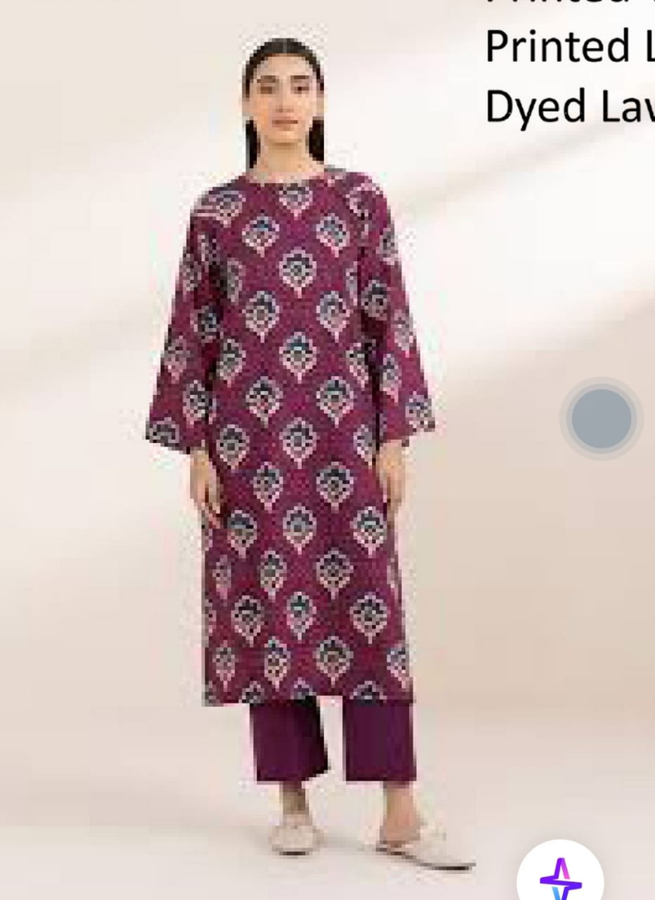 Sapphire Digital Printed Lawn 3pcs unstitched