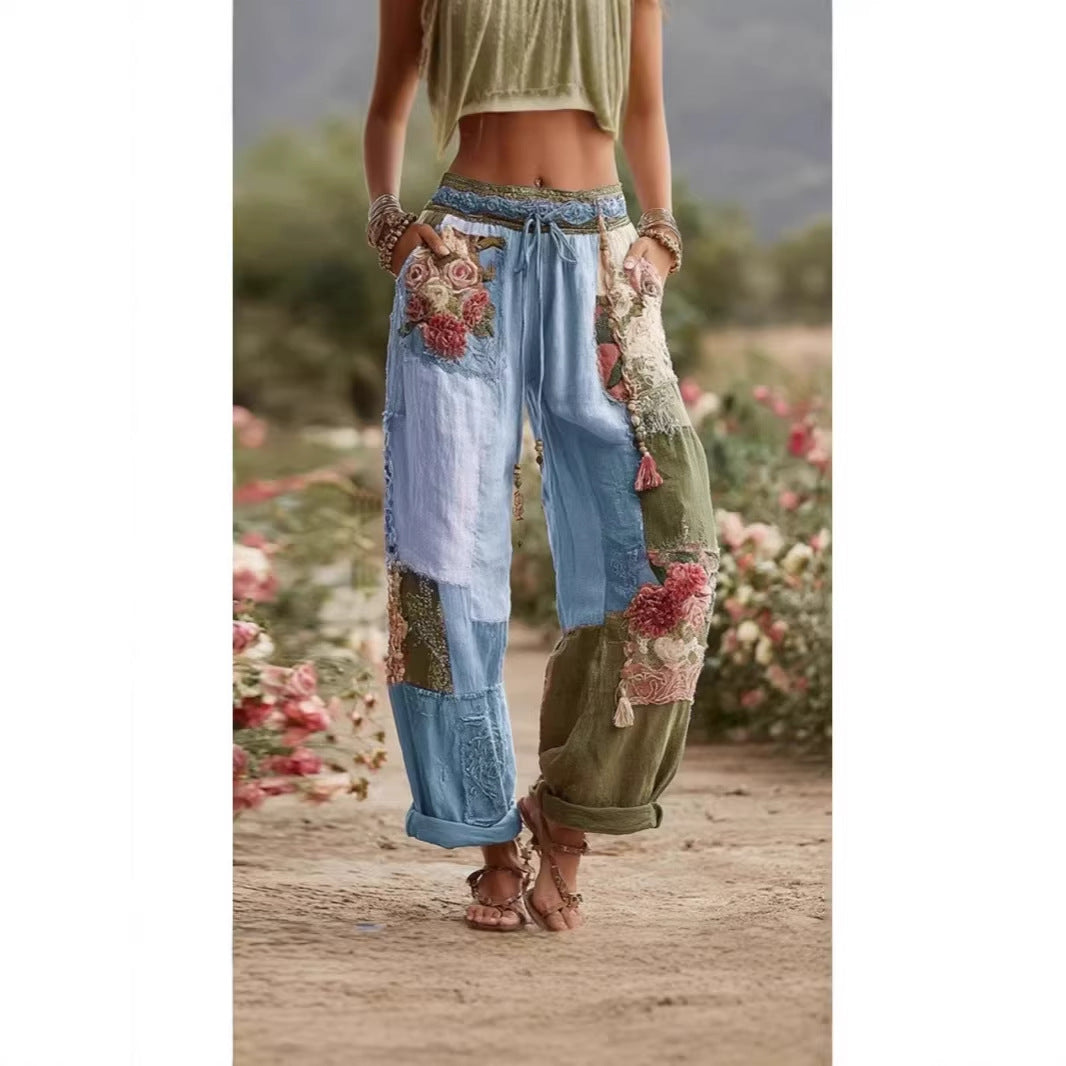 Versatile Comfortable Casual Womens Wide Leg Pants
