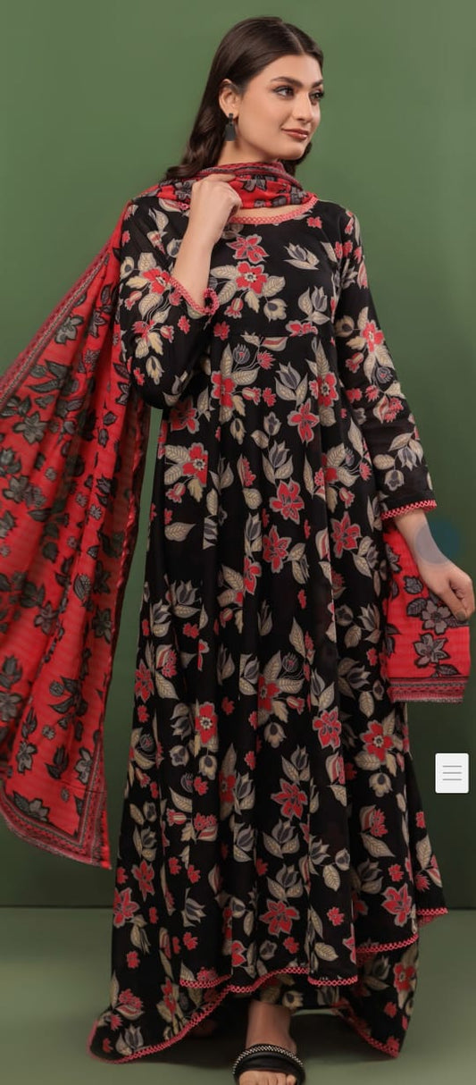 Mira by Omang Digital Printed Lawn 3pcs unstitched