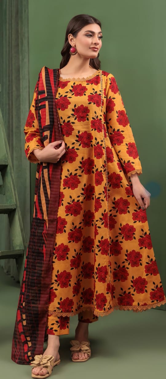 Mira by Omang Digital Printed Lawn 3pcs unstitched