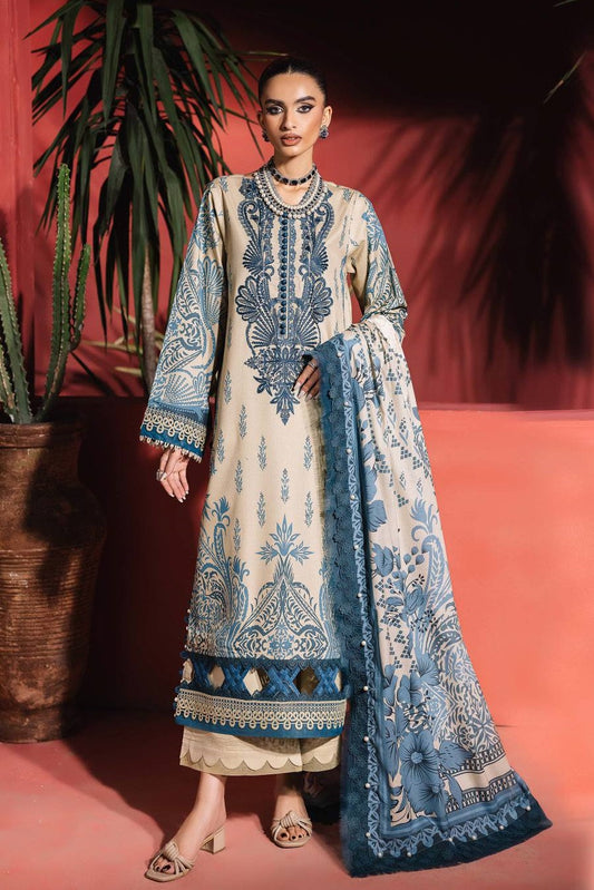 JADE URBANE SUMMER EMBROIDERY LAWN COLLECTION 2025 STITCHED
